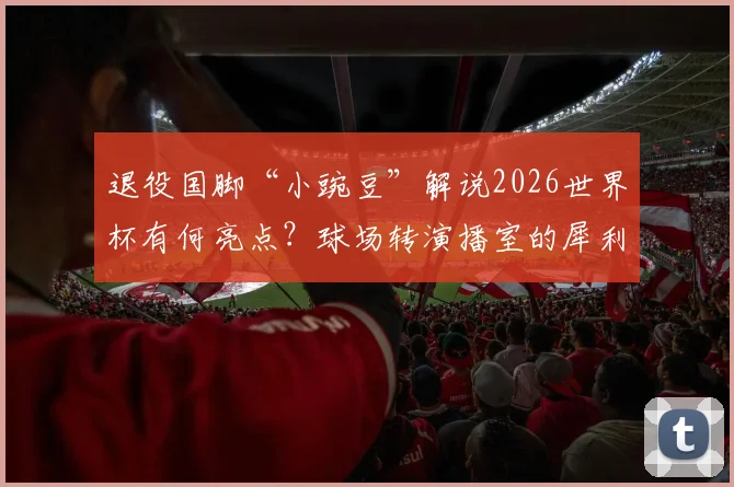 退役国脚“小豌豆”解说2026世界杯有何亮点？球场转演播室的犀利风格大揭秘